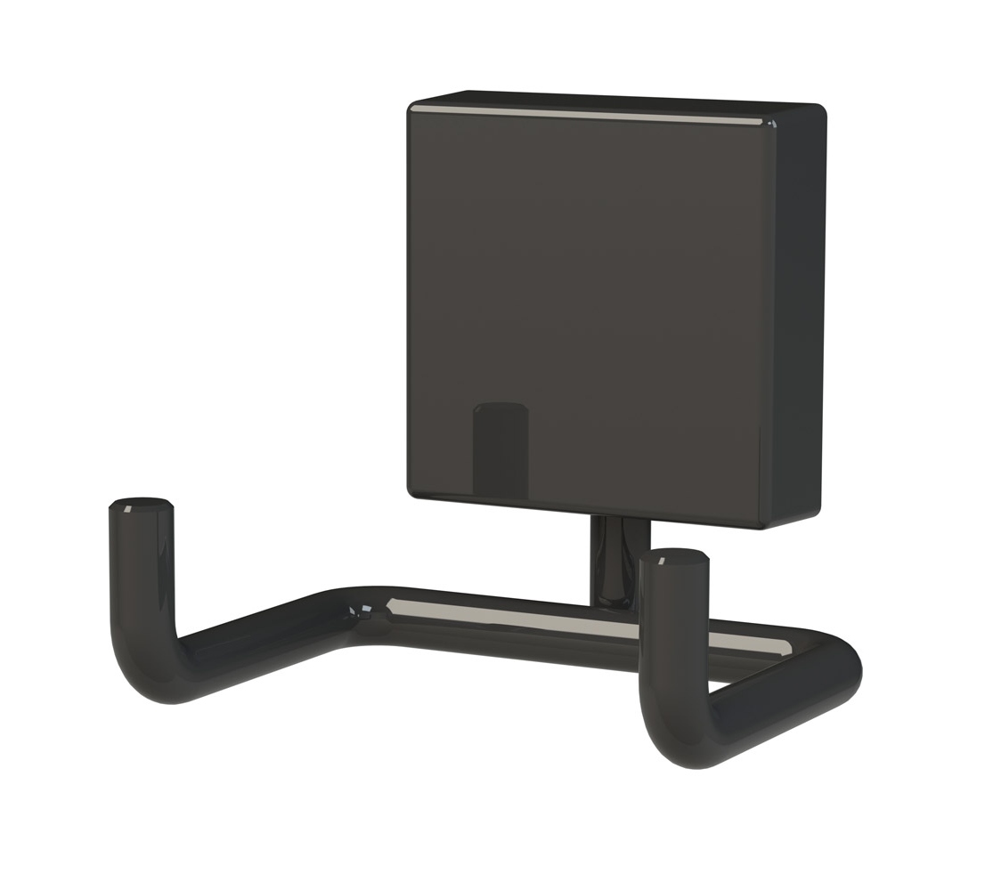 Gancho Duplo - Preto