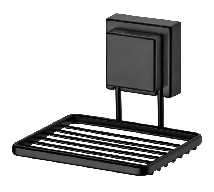 Saboneteira com Adesivo - Preto Fosco hover