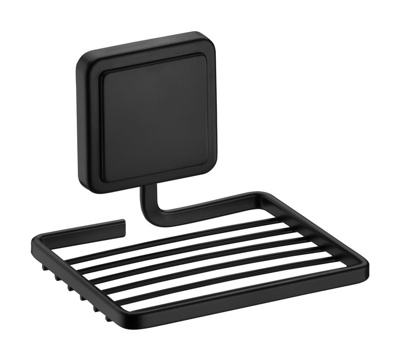 Saboneteira com Adesivo 3M - Preto Fosco hover