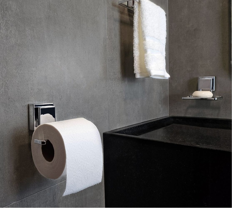 Suporte para Papel Higiênico com Adesivo hover