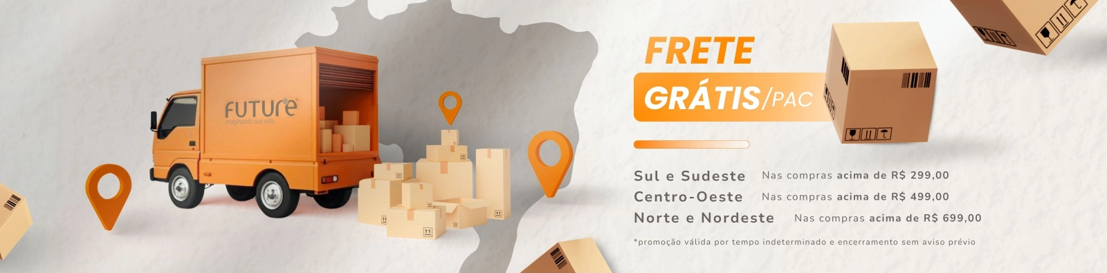 Frete Grátis - Condições